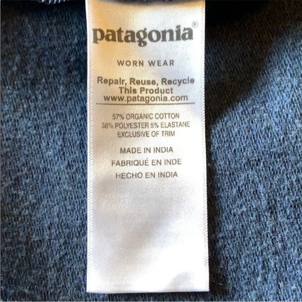 Patagonia Tunic, can be worn alone or as an over layer, size large, EUC - Picture 5 of 5